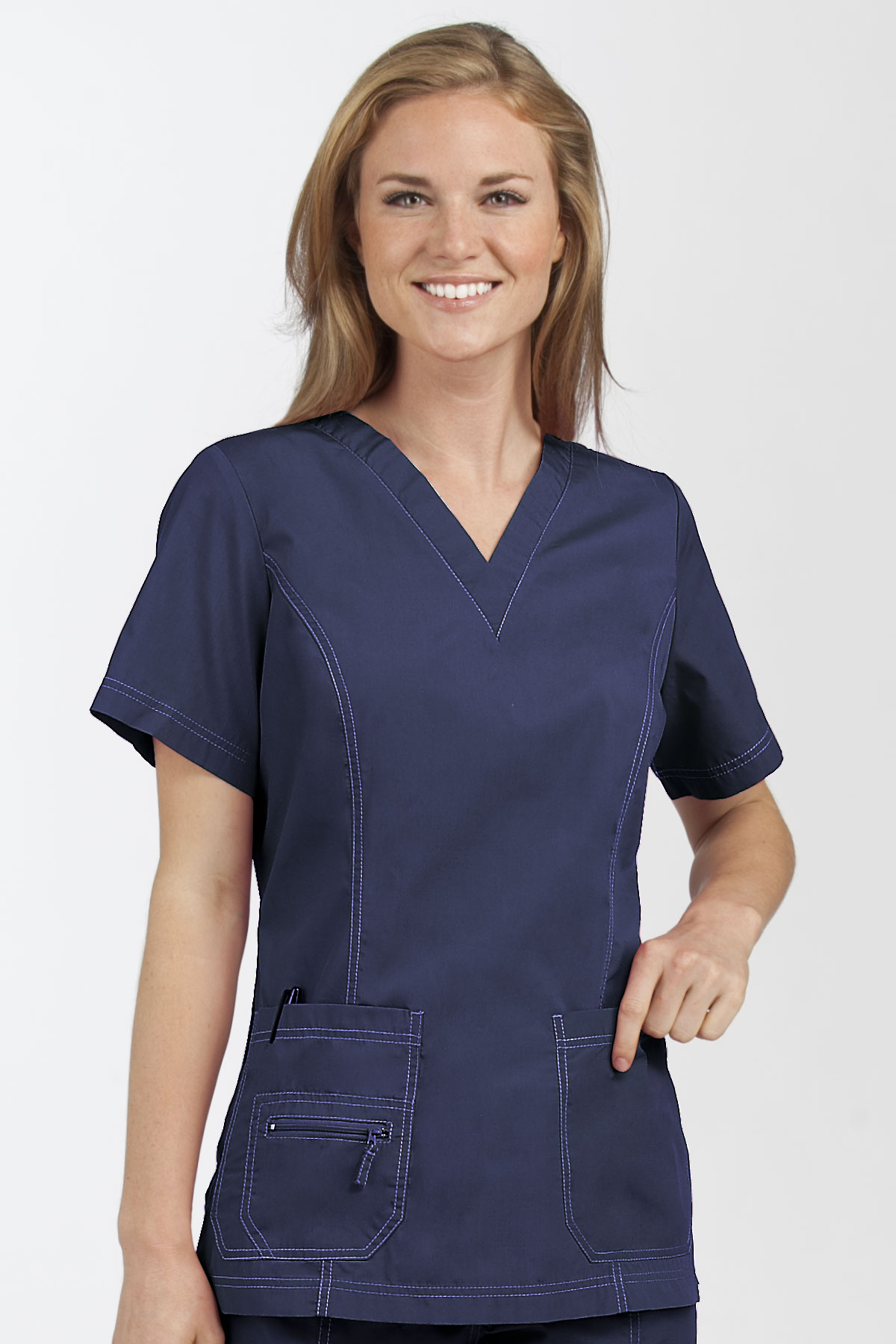 NEW WOMEN DOO DAD SCRUB TOP PEACHES UNIFORMS DESIGNER NURSING 4251 eBay